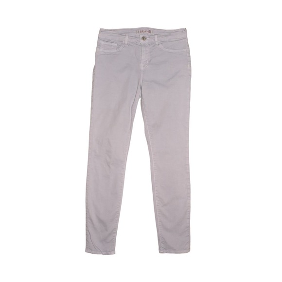 J BRAND $178 Skinny Leg Stretch Twill Jean in Heliotrope‎ Lavender Size 28 - Picture 1 of 4